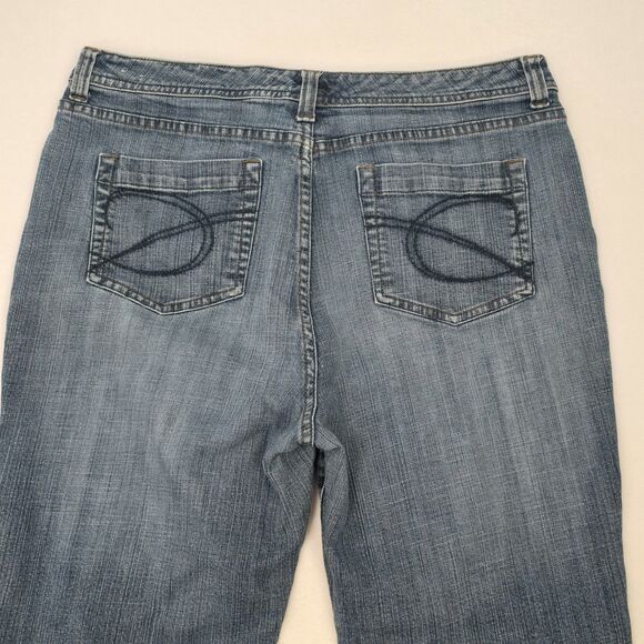 Chico’s Platinum Women’s Size 2 (US 12) Short Bootcut Medium Wash Stretch Jeans - Picture 4 of 12